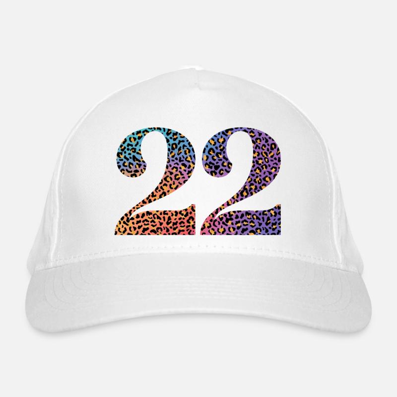22. Geburtstag Leopard Bio-Baseballkappe