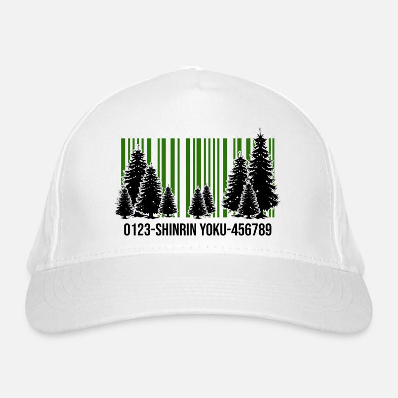 shinrin yoku forest walker forêt forêt de bain Casquette classique bio