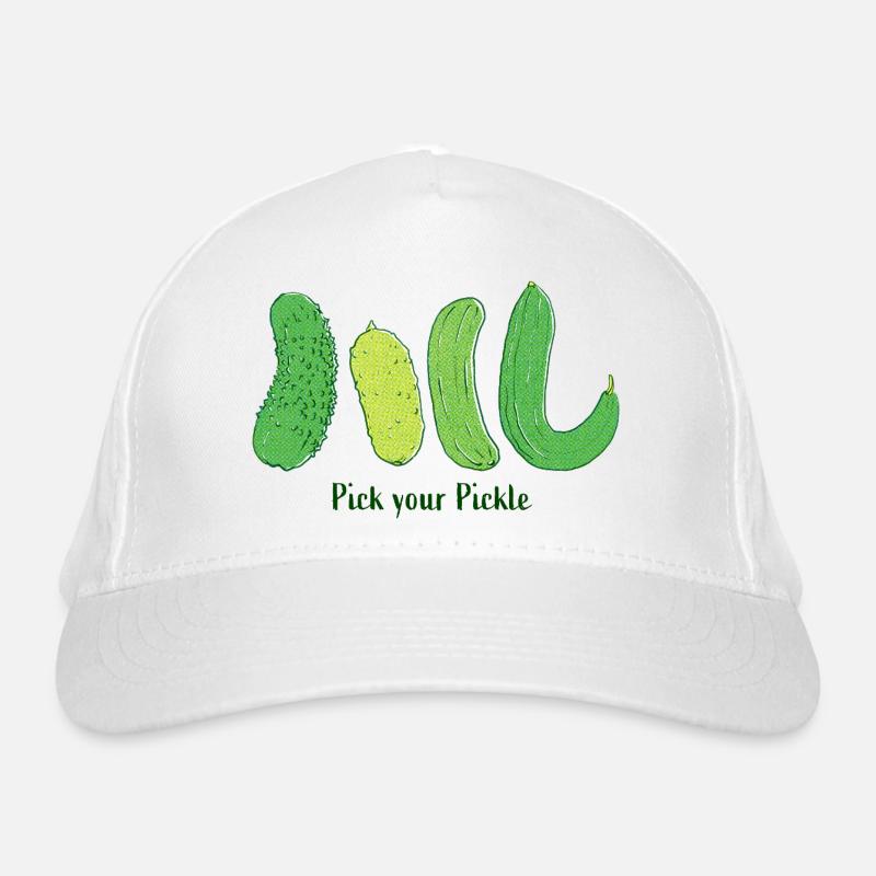 Choisissez votre cornichon : Art du concombre vert Casquette classique bio
