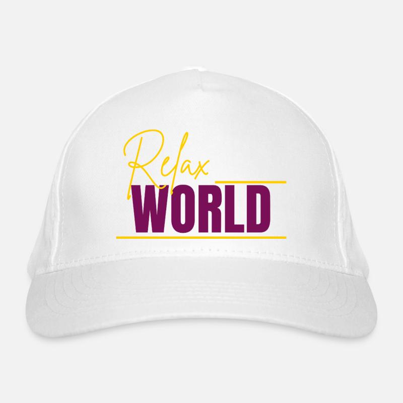 Relax-Welt Bio-Baseballkappe