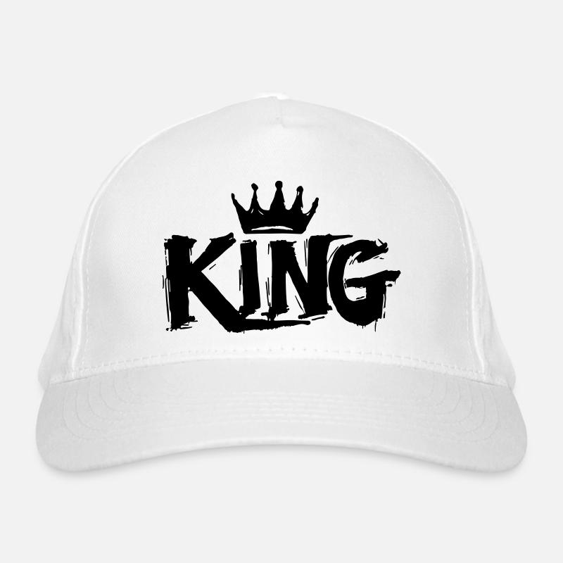 Lettrage King Graffiti Casquette classique bio