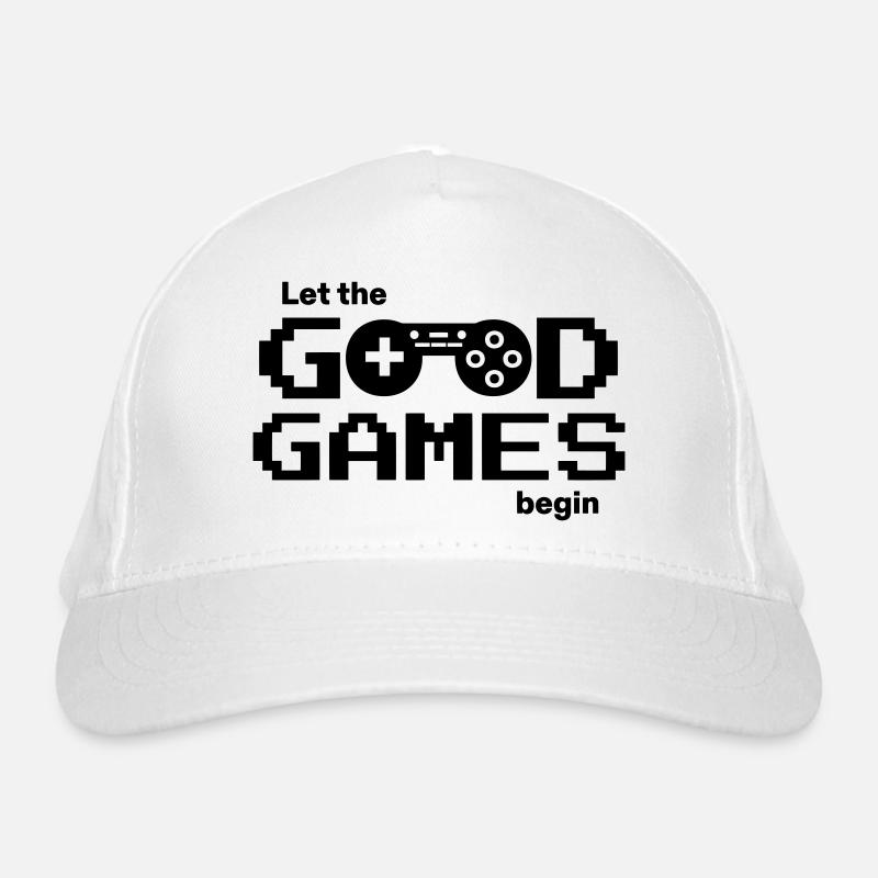 Que les bons jeux commencent – Pixel Controller Casquette classique bio
