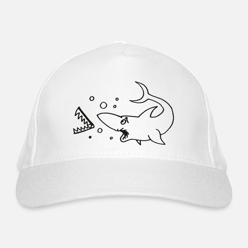 Shark perd des dents Casquette classique bio