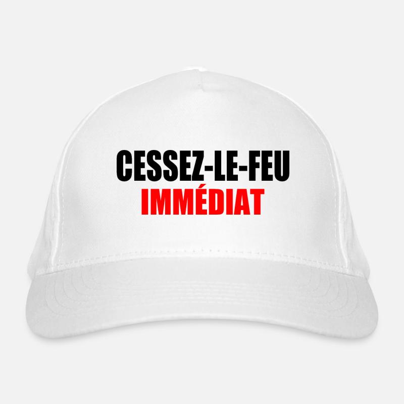CESSEZ-LE-FEU Casquette classique bio