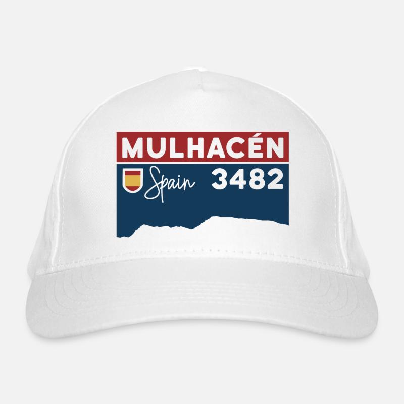Mulhacén Climbing Hiking Sierra Nevada Spain Organic Baseball Cap