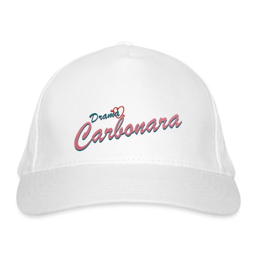 Drama Carbonara Logo hell - Ekologiczna czapka bejsbolówka