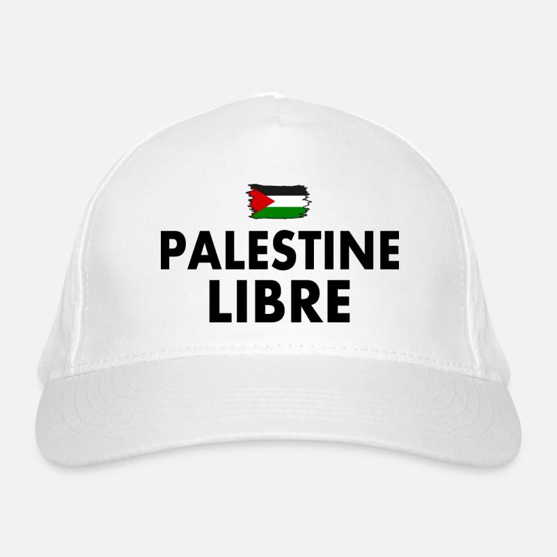 palestine libre Bio-Baseballkappe