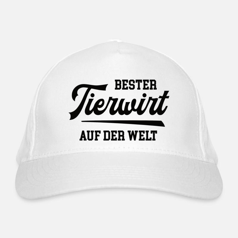 Bester Tierwirt Tierwirte Tierhaltung Tiere Bauer Bio-Baseballkappe