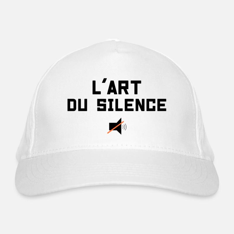L'Art Du Silence Casquette classique bio