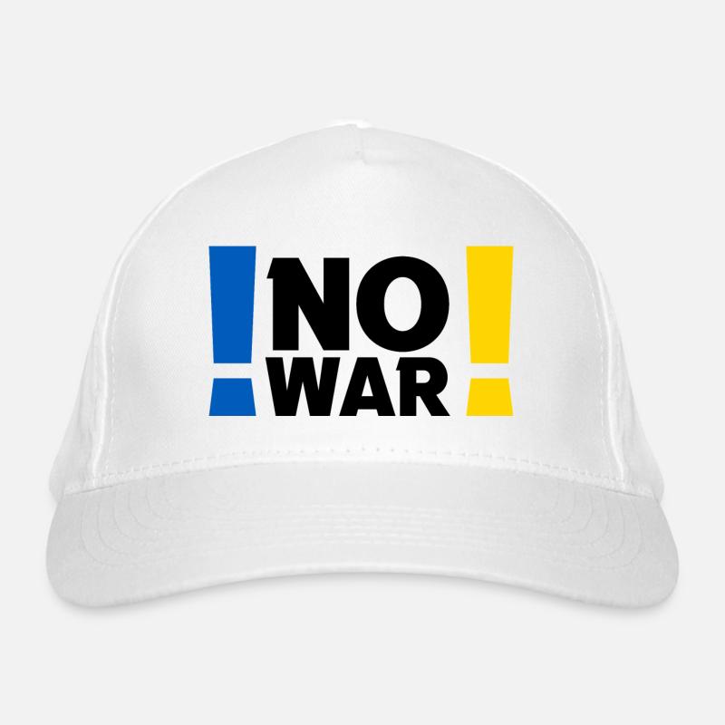 No War Peace World Peace Ukraine Organic Baseball Cap