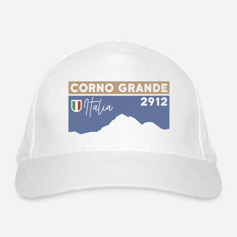 Gran Sasso Italia Corno Grande Normal Route Hike Organic Baseball Cap