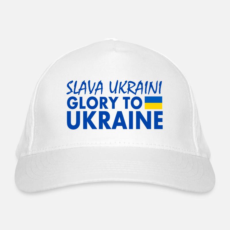 Slava ukraini Bio-Baseballkappe