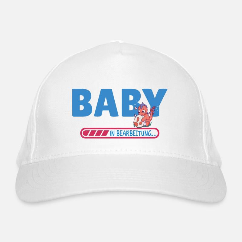 Bébé en cours Casquette classique bio