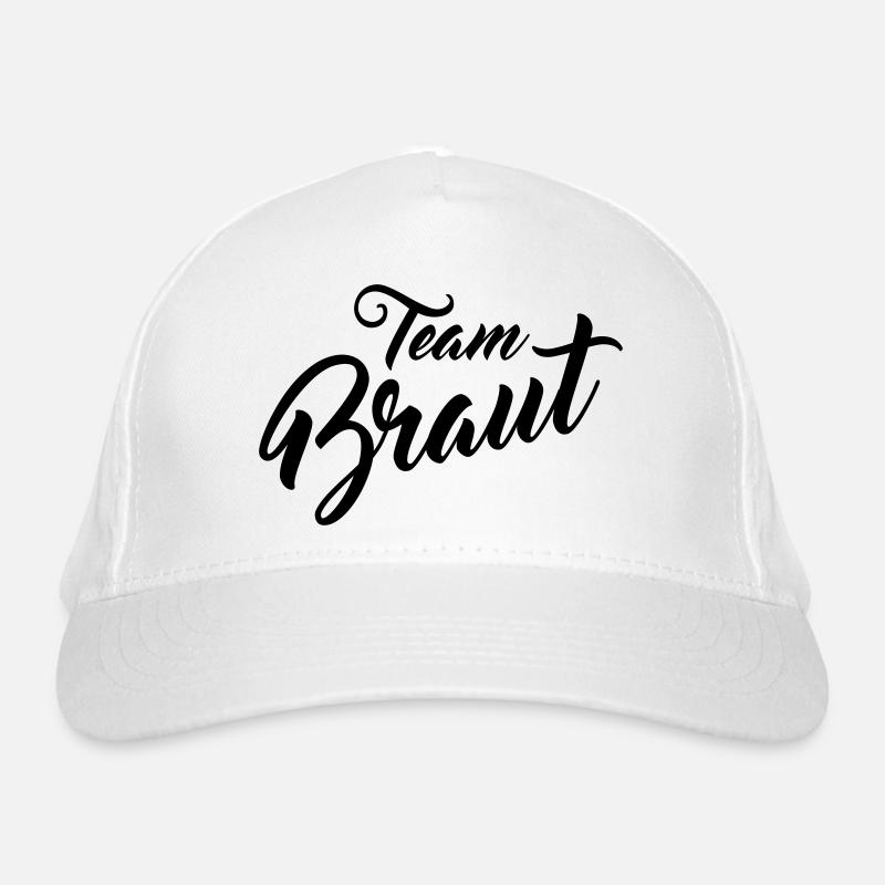 Team Braut Bio-Baseballkappe