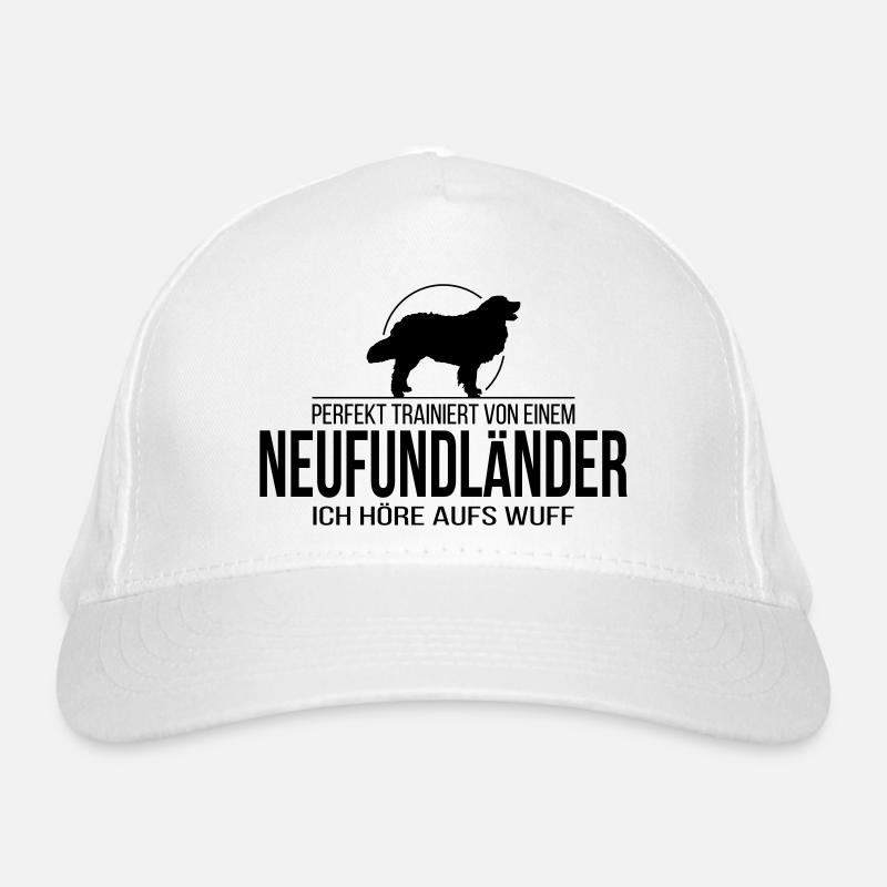 NEUFUNDLÄNDER wuff Bio-Baseballkappe