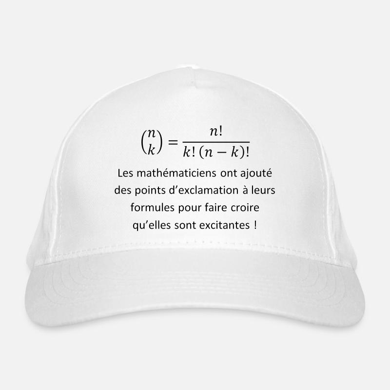 factorielle - Casquette classique bio - blanc