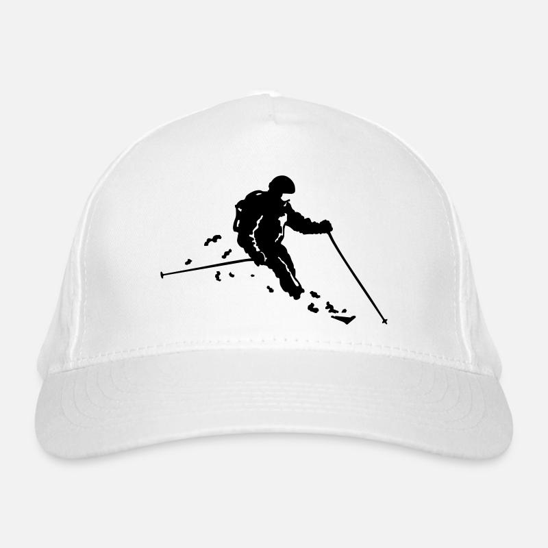 ski freeride Organic Baseball Cap