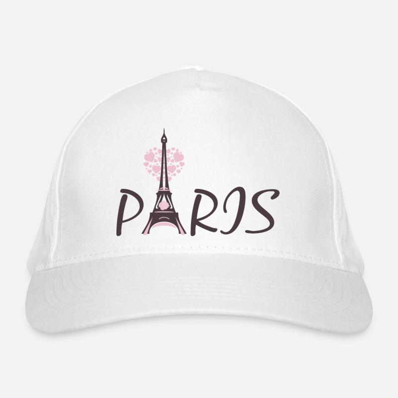 Eiffel Tower Organic Baseball Cap