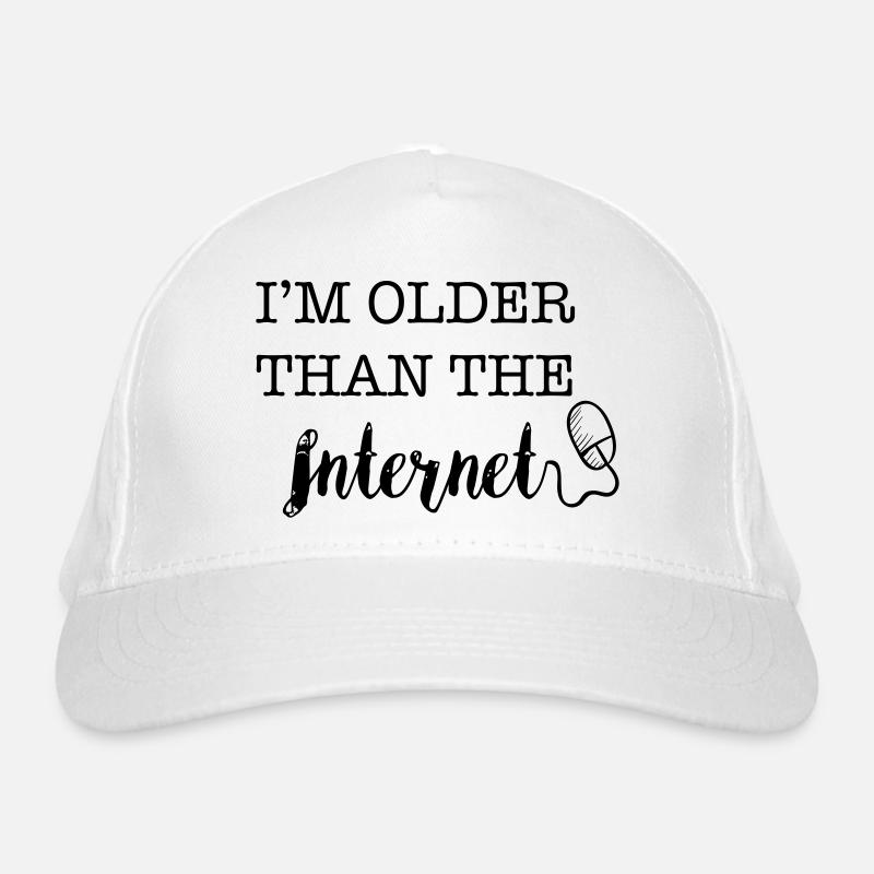 I'm Older Than The Internet ... Bio-Baseballkappe