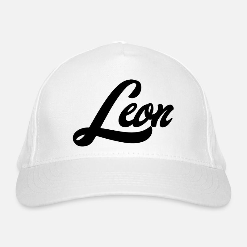 Leon Name Futuristic Galaxy Dream Mood Organic Baseball Cap