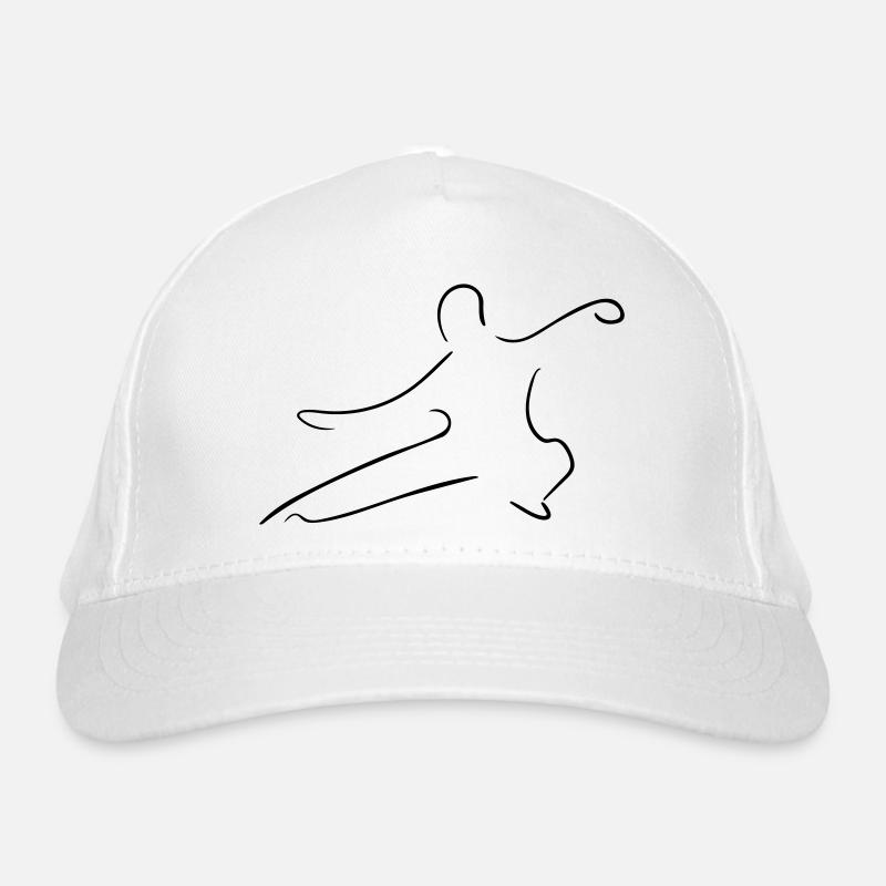 Qi Gong Line Art - Minimaliste Casquette classique bio