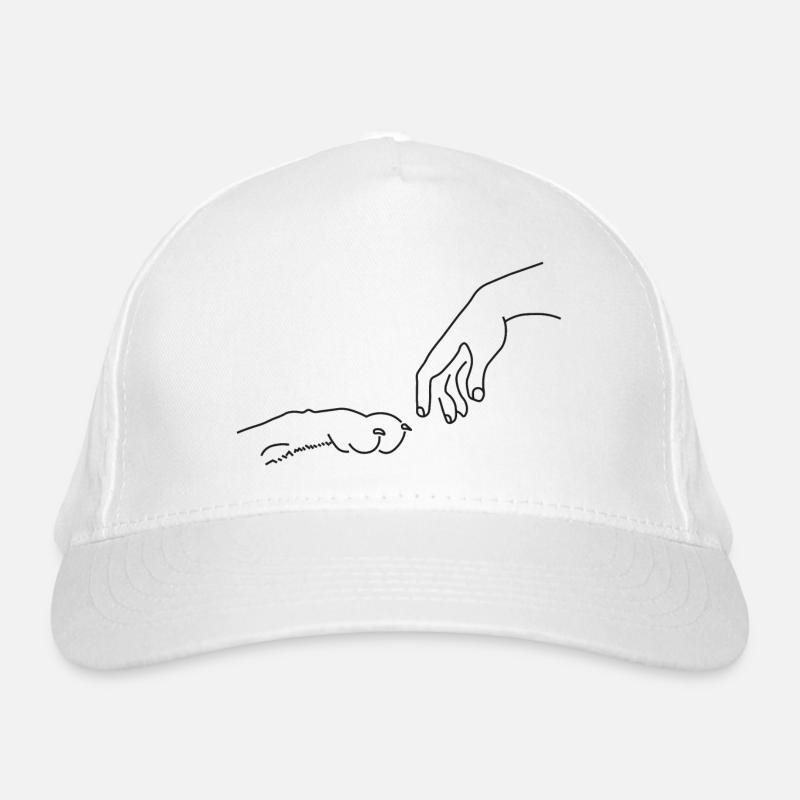 Hundepfote Bio-Baseballkappe