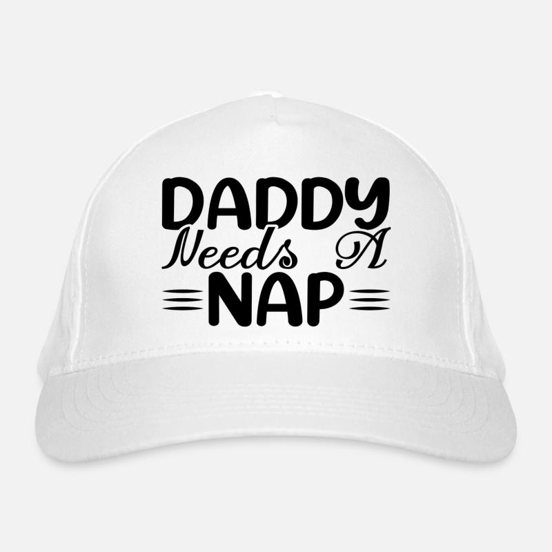 Daddy Needs A Nap Bio-Baseballkappe