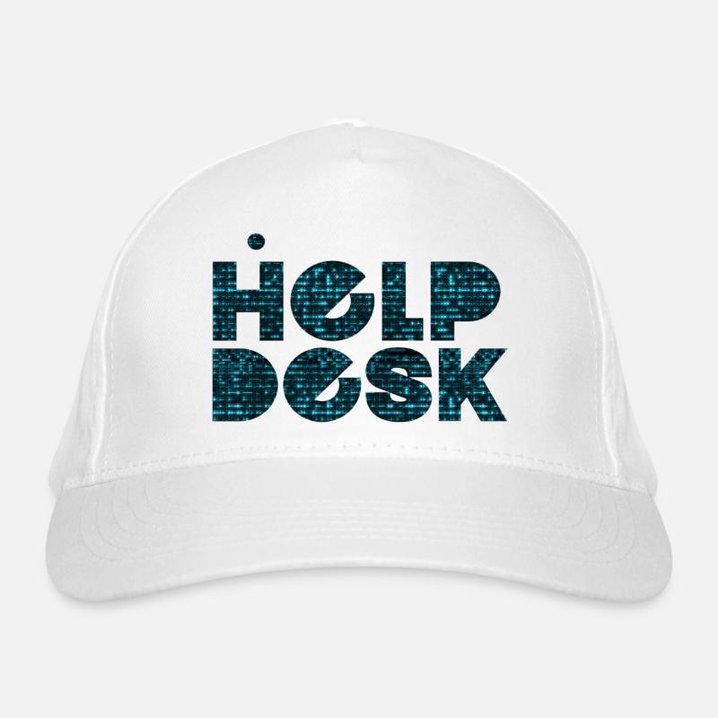 Helpdesk IT-Support-Geek Computer-Computer-Geek Bio-Baseballkappe