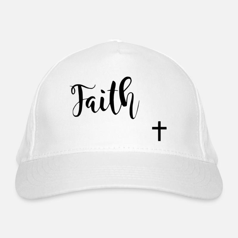 Glaube Bio-Baseballkappe