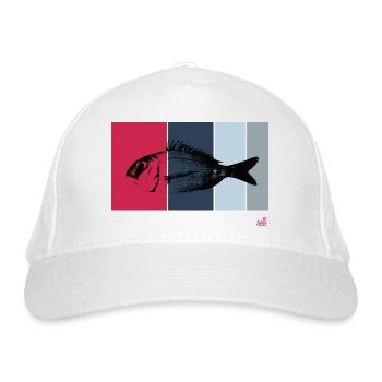 Dorade - Casquette classique bio - blanc - Devant