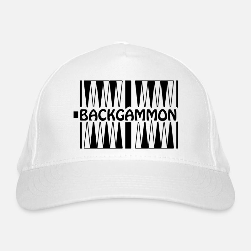 Boardgame Chess Backgammon Game Night Organic Baseball Cap
