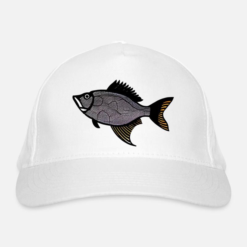 Red Drummer Fish (sébaste) Casquette classique bio