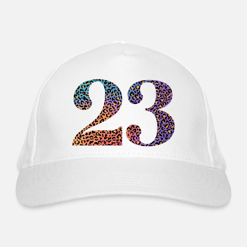 23e anniversaire léopard Casquette classique bio