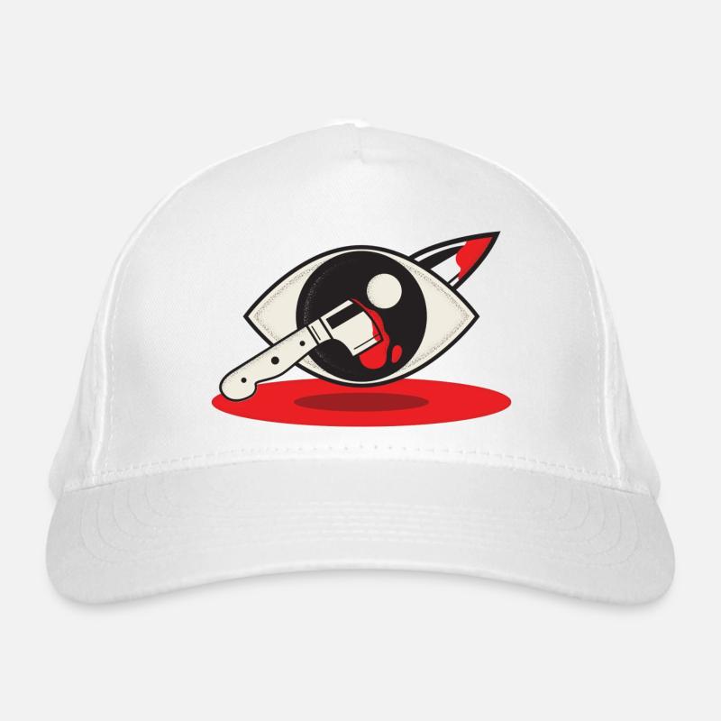 Logo Couteau dans l’œil Casquette classique bio