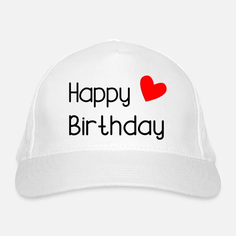 HAPPY BIRTHDAY Casquette classique bio