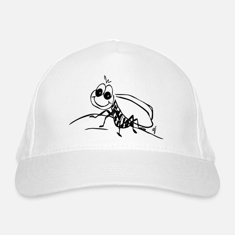 Bee. L’abeille timide « aime-moi » Casquette classique bio