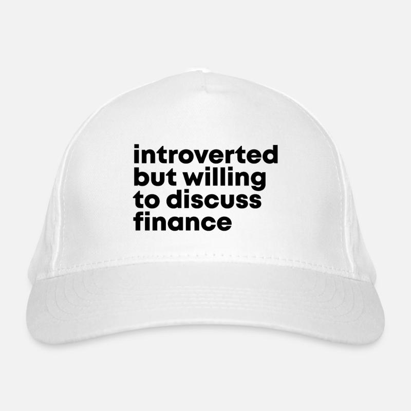 Finance Organic Baseball Cap