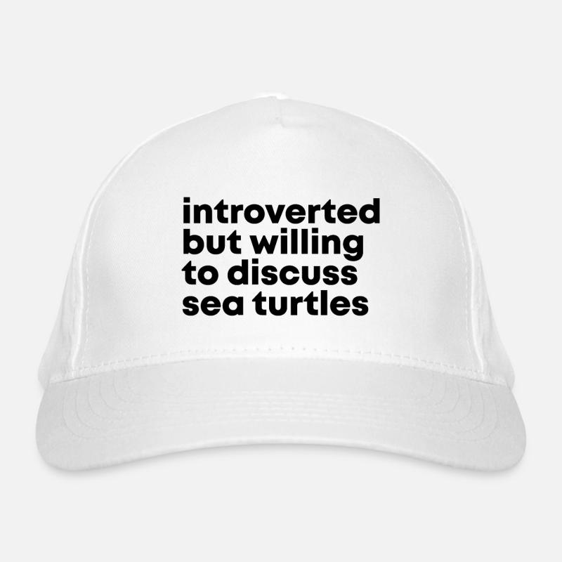 Sea Turtle Organic Baseball Cap