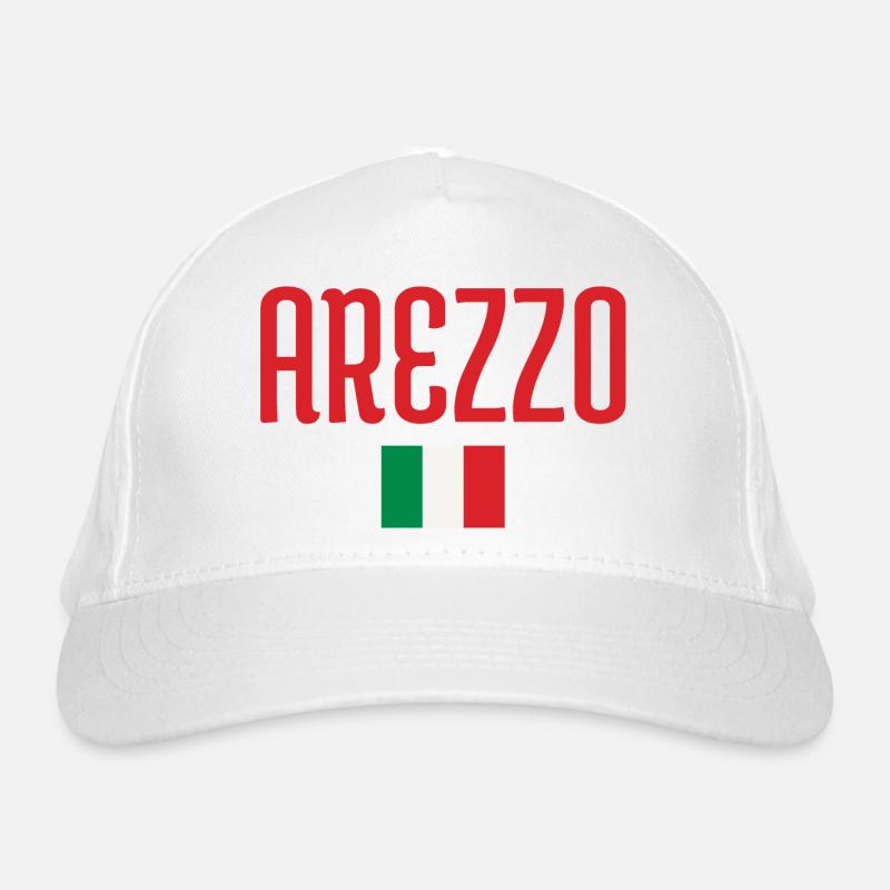 Drapeau de l’Italie AREZZO Casquette classique bio