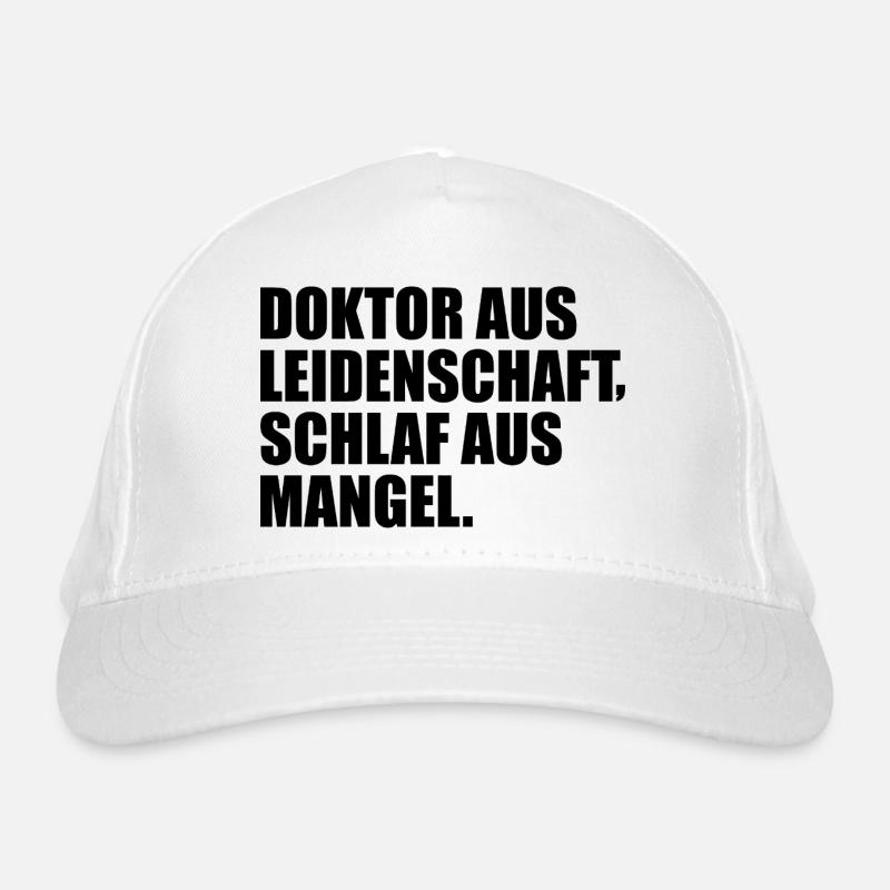 Médecin de la passion, sommeil du manque Casquette classique bio