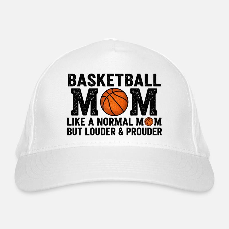 Stolze Basketball-Mutter Zitat Mutter Bio-Baseballkappe
