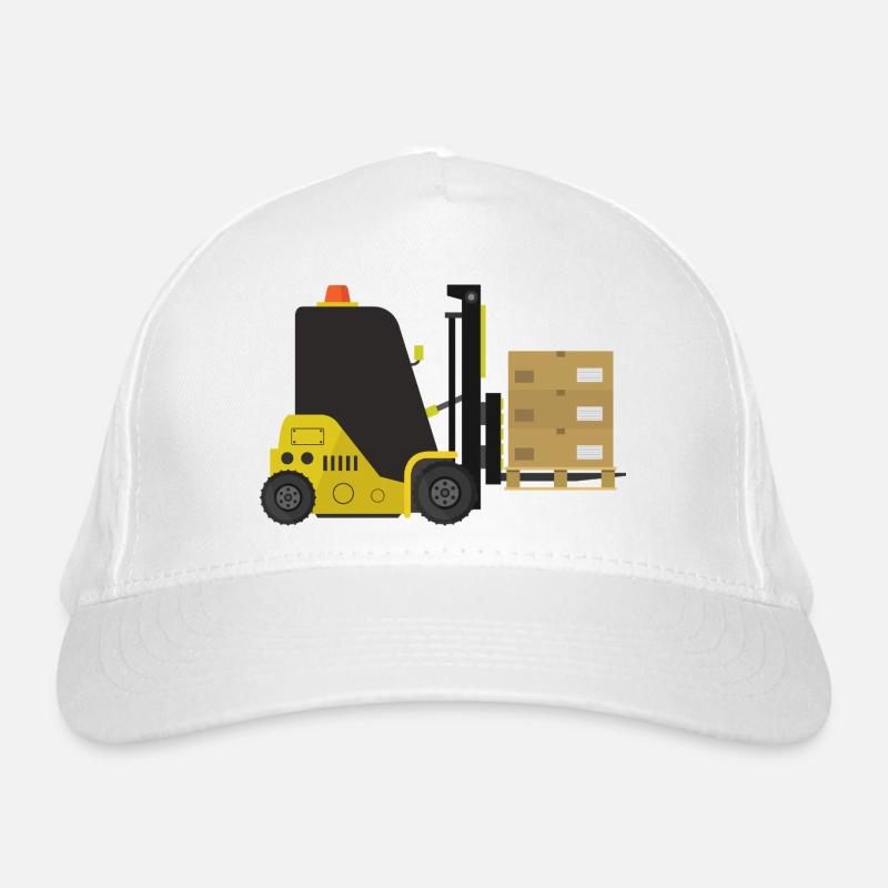 Forklift Organic Baseball Cap