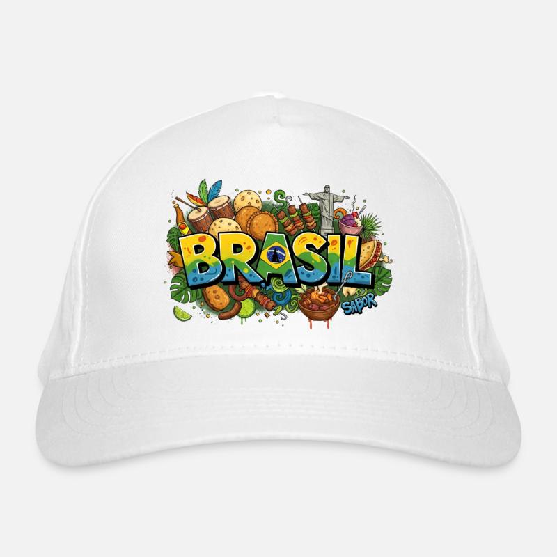 Sabor do Brasil: Authentische brasilianische Küche & Ico Bio-Baseballkappe