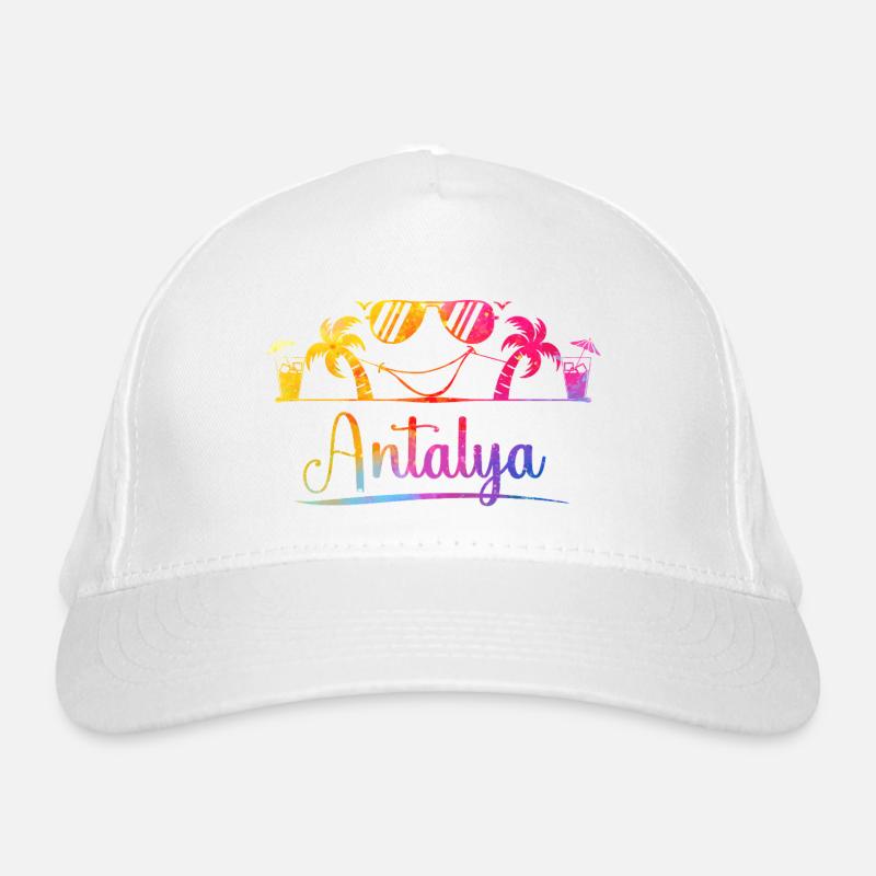 Plage d’Antalya Soleil Casquette classique bio