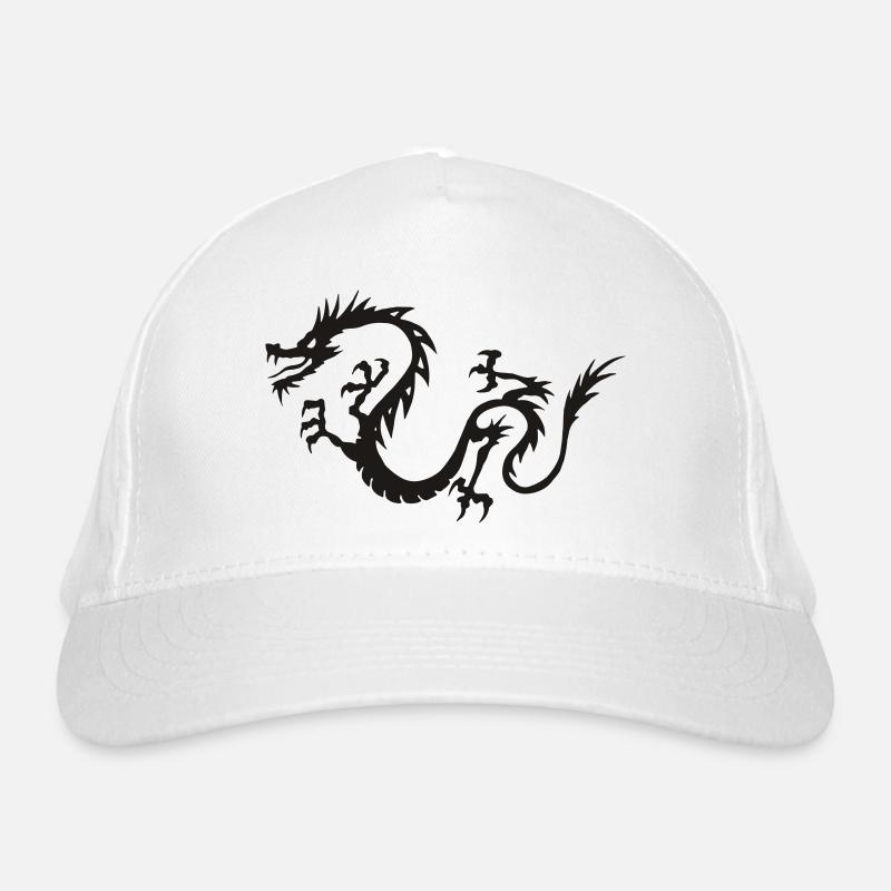 Chinese Dragon Organic Baseball Cap