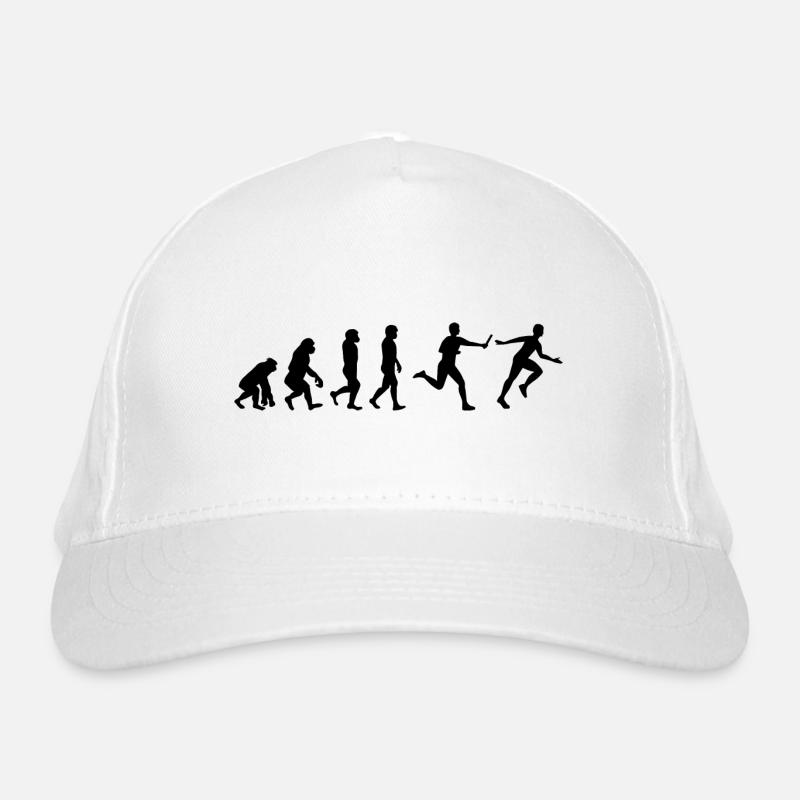 Staffellauf Athlet Leichtathletik Evolution Bio-Baseballkappe