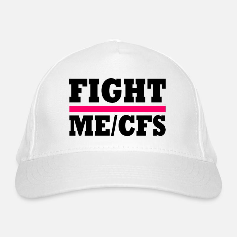 Me/cfs - fight me/cfs Bio-Baseballkappe