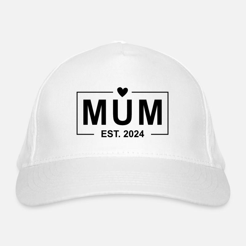 Mama Est 2024 Bio-Baseballkappe