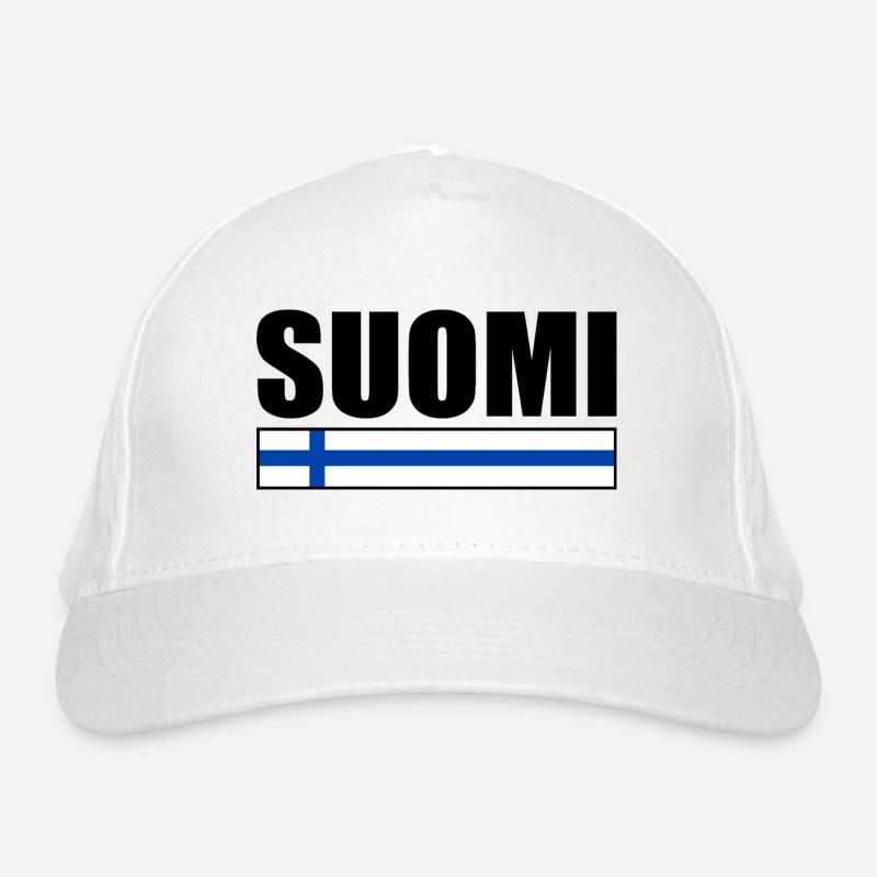 Finland Organic Baseball Cap