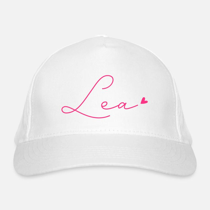 Name Lea Organic Baseball Cap